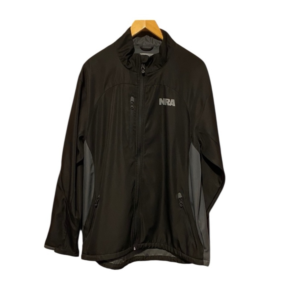 NRA full zip jacket mens black size XL New Condition